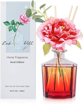 -us 445010583533 Reed Diffuser 8.5 Oz 250ml Jasmine Lily Bathroom With 10 Sticks Scen