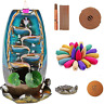 01 Ghtup Ceramic Backflow Incense Burner Waterfall Holder New 445043114117