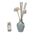 02425318000 Creative Motion Industries Blue Glass Bottle With Branches Scented Fragrance