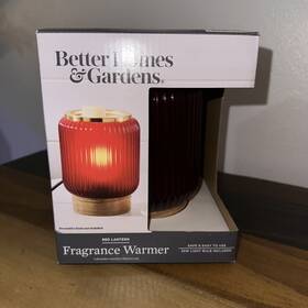 4328315108 033-002-78073 Better Homes And Gardens Red Lantern Fragrance Warmer