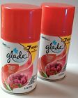 046500763502 Glade Blooming Peony Cherry Automatic Spray Air Freshener Refill 6.2 Oz 2pk