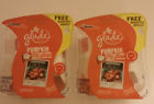 046500765759 Glade Plugins Scented Oil Starter Kit Pumpkin Pit Stop Warmer Refill Lot Of 2