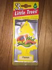 076171320513 Little Trees 4 Tree Papaya Air Fresheners Discontinued Scent Freshners 076171371546