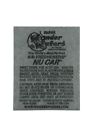 100ct 793283094513 Wonder Wafers Air Fresheners Individually Wrapped Nu Car Fragrance