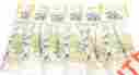 1020414 Cardboard Freshener Yankee Candle Car Jar Air Sage Citrus Lot Of 6 Individual Packs 609032089610