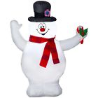 111783 Unbranded Frosty Scarf Berry Candy Cane Inflatable Led 0191245117834