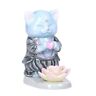 12757 Pacific Giftware Master Meow Meditation Love Ceramic Incense 726549127571