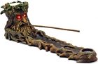 151157 Unbranded Green Man With Led Eyes Incense Stick Burner Brown