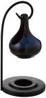 15144 Furniture Creations Elegant Blue Porcelain Tear Drop Metal 885892511687