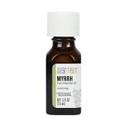 051387 191128 Aura Cacia Essential Oil Introspective Myrrh Fluid Ounce 051381911287