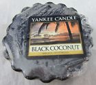 1254008 2 Coconut Yankee Wax Candle Black Melts Tarts