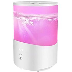 2.5l Humidifiers For Bedroom 7-color Night Light Cool Mist