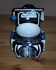 6909430 20001 Our America Tart Warmer Country Stove Black White 690943200010