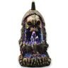 2894 Fantasy Gifts Large Skull Design Backflow Incense Cone 810171025692