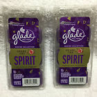 2pks Glade Wax Melts Winter Collection Pomegranate Sparkler Spirit 046500765254