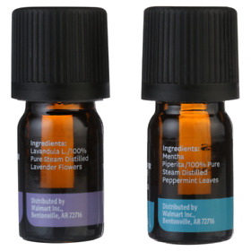 3 Pc 100 Ml Diffuser Gift Set Punched Confetti Lavender Peppermint Essential Oil