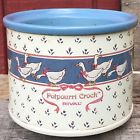 3206-906 Rival Vintage Potpourri Crock Geese Ducks Fragrance Simmer Pot Electric