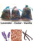343112 Tex Vanilla Lavender Cedar Mixed Scented Sachets Bags Lot Of