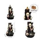 4321325841 Skull Backflow Incense Holders Burner Resin With Cones 191868754324