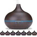 43234-412 Seamei Essential Oil Diffuser Wood Grain Aromatherapy Ultrasonic 674551804303