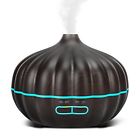 606719508945 Unbrand Aromatherapy Essential Oil Diffuser Dark Wood Grain
