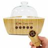 630128063856 Ihada Glass Essential Oil Diffuser With Bluetooth Speaker