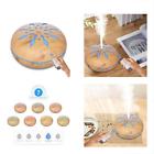 674551940827 Seamei Remote Control Essential Oil Diffuser Wood Grain