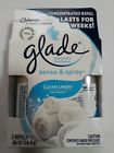 685143 Glade Sense Spray Automatic Freshener Refills Clean Linen