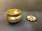 705353154362 Asriver Incense Burner With Brass Lotus Stick Holder