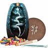 710667237274 Ronlap Backflow Incense Burner Ceramic Waterfall Smoke Holder