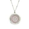 710882334079 Destination Oils Burst Filigree Essential Oil Diffuser Stainless