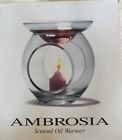 730936437341 Ambrosia Glass Scented Oil Warmer Made In Poland