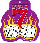A-0138 734059631709 Lucky Flaming Dice Air Freshener