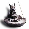 750081740530 Yieneng Dragon Incense Waterfall Burner Ceramic Smoke Backflow