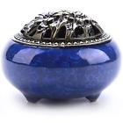 751940321860 Censer Incense Burner With Calabash Stick Holder Porcelain