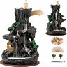757837818949 Ronlap Dual Sided Mountain Waterfall Incense Burner Resin