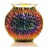 768681072975 Actacve Fireworks Glass Electric Wax Melter Warmer Burner