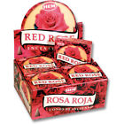 8901810490376 Hem Boxes Red Rose Incense Cones Each