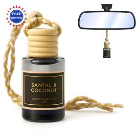 As1001 A Scents Car Hanging Diffuser Santal And Coconut Luxury Fragrance Long Lasting Fragrant