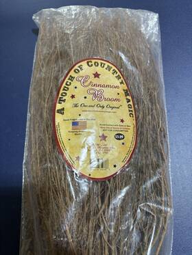 A Touch Of Country Magic 644418350007 30-pack Original Cinnamon Broom 36 Inch Scented Decor