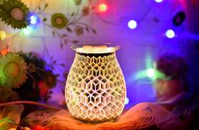 Wmgl001 Aanya 3d Glass Electric Wax Melts Warmer Burner Melter Fragrance For Home