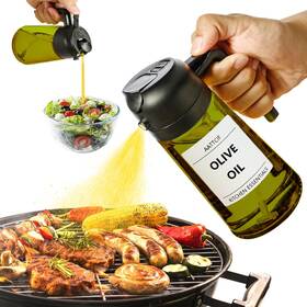 Jsy0003 Aattcif Olive Oil Dispenser Bottle Sprayer For Cooking 2 In 1