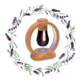 Adirigo 059648638651 Cordless Aroma Diffuser - Waterless Essential Oil Build-in Three