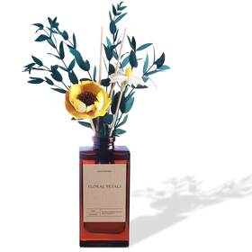Aroma-150ml-citrus Aeeteek Reed Diffuser Set - Lime Citrus Basil Essential Oil 5.07oz/150ml Sweet Fruit