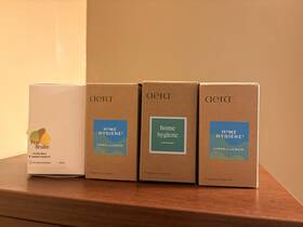 Ms31n Aera Home Fragrance Capsules - Set Of 4 3x Linen And Lemon 1x Pear Br L E