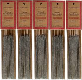 Agarbathies 313050440437 Natural Resin Gum Benzoin Loban - Sambrani Incense Sticks 5 Pack Total Of