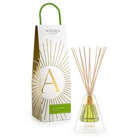 27445 Agraria Lime And Orange Reed Diffuser Set 12 Reeds Essential Oil Freshener Sticks Roo