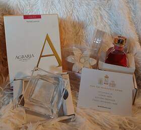 Agraria 815163017211 Reed Diffuser Cedar Rose Single Flower Airessence 1.7 Oz New Set