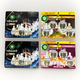 Air Wick 062338001241 Vibrant Essential Oil Refills Variety Pack 18 Total