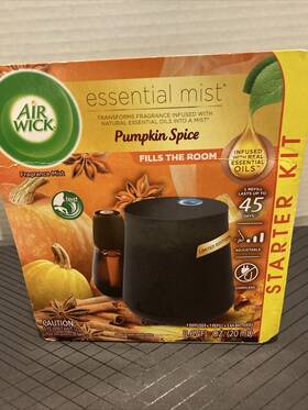 3139062 Air Wick Essential Mist Pumpkin Spice Starter Kit Two Kits